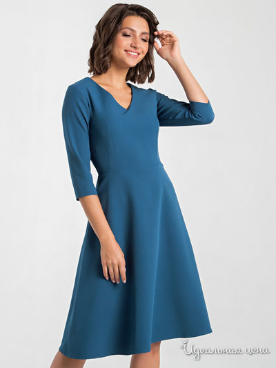 Платье MariKo, цвет темно-голубой
