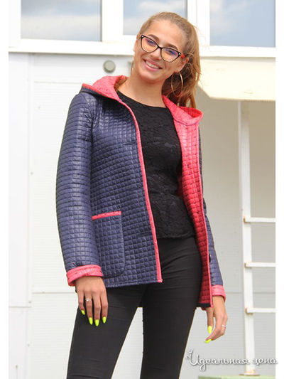 Куртка Trendline, цвет темно-синий-Розовый