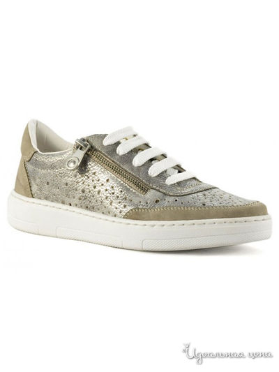 Кроссовки RIEKER, цвет серебряный