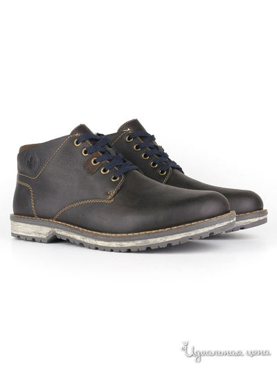 Ботинки RIEKER, цвет темно-коричневый