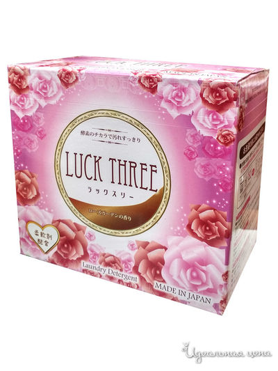 Стиральный порошок с кондиционером, аромат роз, 0,9 кг, Mitsuei