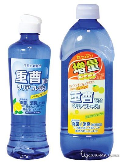 Моющее средство концентрированное для посуды и кухонных принадлежностей с апельсиновым маслом, сменная бутылка, 0.45 л, Sankyo Yushi