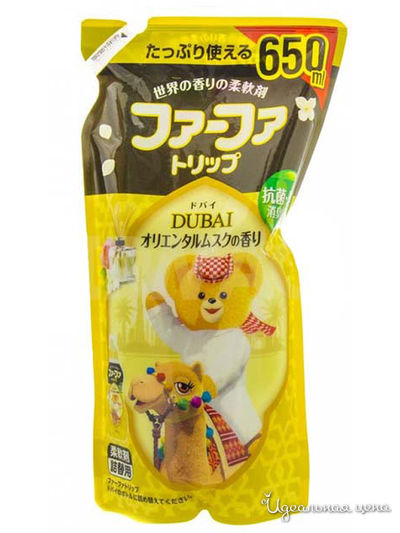 Кондиционер для белья с антибактериальным эффектом и ароматом восточных пряностей, мягкая упаковка, 650 мл, Nissan FaFa