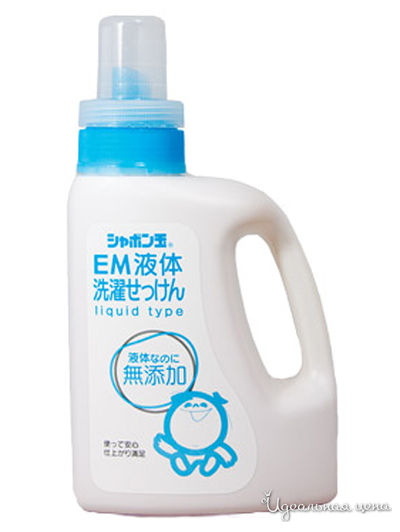 Жидкое мыло для стирки белья, 1,2 л, SHABONDAMA