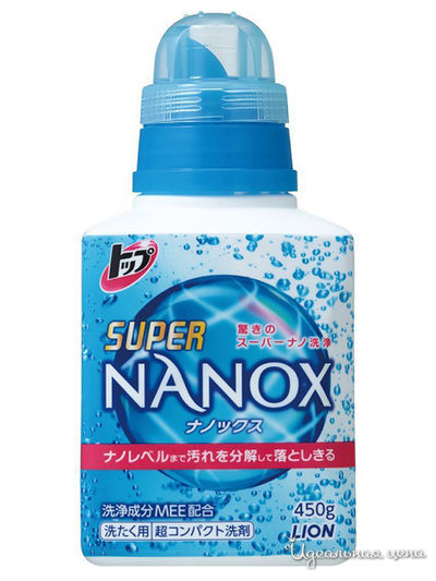 Гель для стирки концентрированный Топ-Nanox Super, 450 г, Lion