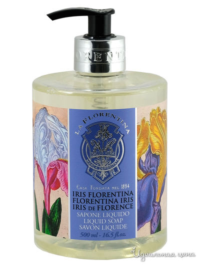 Жидкое мыло Флорентийский ирис, 500 мл, La Florentina
