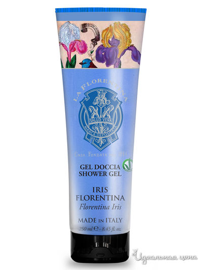 Гель для душа Флорентийский ирис, 250 мл, La Florentina