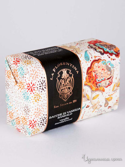Мыло OВаниль и Сандаловое дерево, 270 г, La Florentina