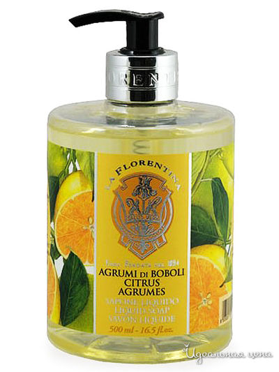 Жидкое мыло Цитрус, 500 мл, La Florentina