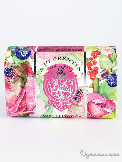 Мыло Дикая роза, 200 г, La Florentina