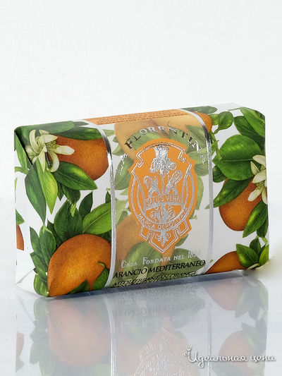 Мыло Средиземноморский апельсин, 200 г, La Florentina