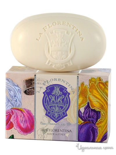 Мыло Флорентийский ирис, 300 г, La Florentina