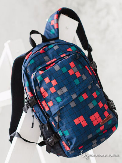 Рюкзак Trendline, цвет синий, красный