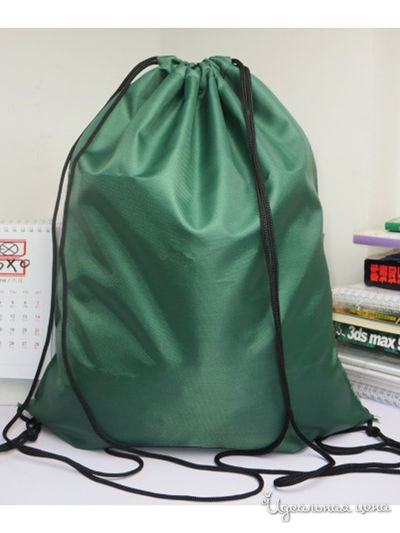 Мешок для обуви Trendline, цвет темно-зеленый