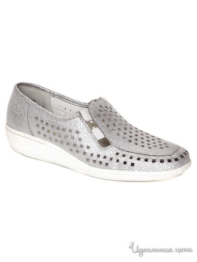 Туфли RIEKER, цвет серебряный
