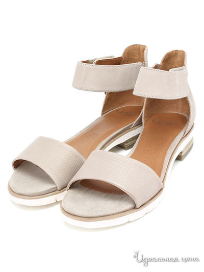 Босоножки Caprice, цвет светло-серый