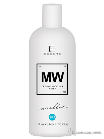 Вода мицеллярная, 500 мл, ESSERE