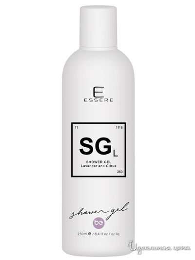 Гель для душа увлажняющий Лаванда и Цитрус, 250 мл, ESSERE