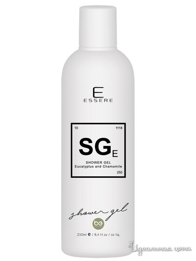 Гель для душа освежающий Эвкалипт и Ромашка, 250 мл, ESSERE