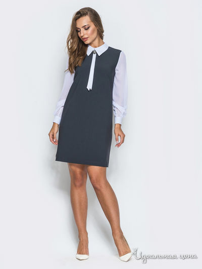 Платье Dressa, цвет серый