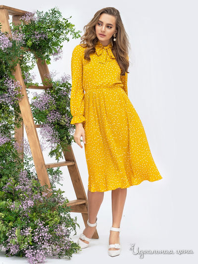Платье Dressa, цвет желтый