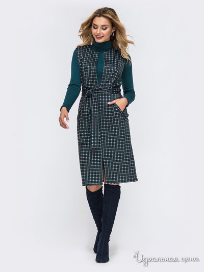 Сарафан Dressa, цвет зеленый