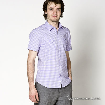 Сорочка Guess, цвет цвет светло-сиреневый