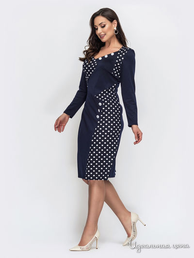 Платье Dressa, цвет темно-синий