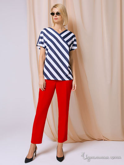 Блуза ArtRibbon, цвет синий