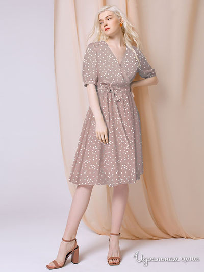 Платье ArtRibbon, цвет коричневый