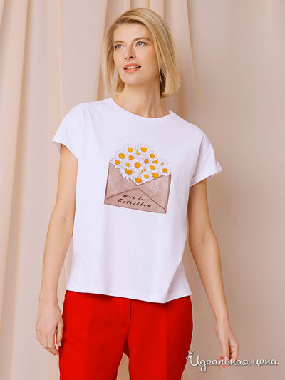 Футболка ArtRibbon, цвет белый