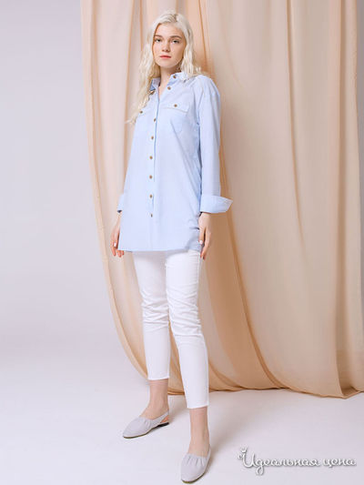 Рубашка ArtRibbon, цвет голубой