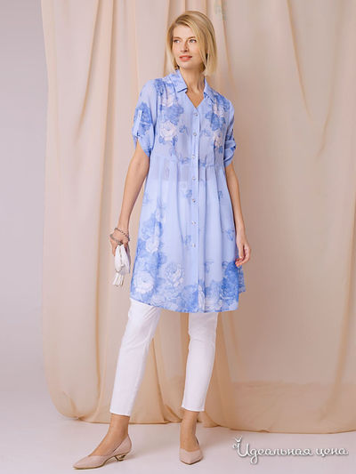 Туника ArtRibbon, цвет голубой