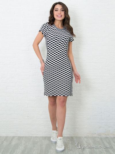 Платье Coctelle, цвет черный, белый