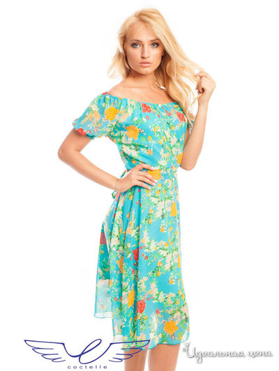 Платье Coctelle, цвет мультиколор
