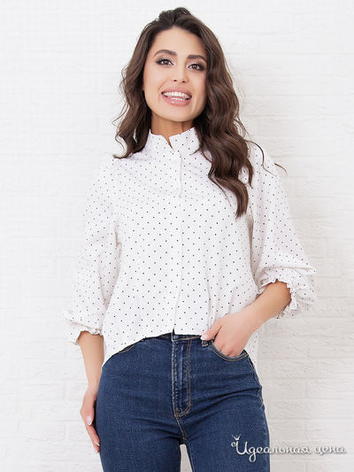 Блуза Coctelle, цвет белый