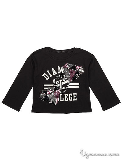 Лонгслив Sisley Young, цвет черный