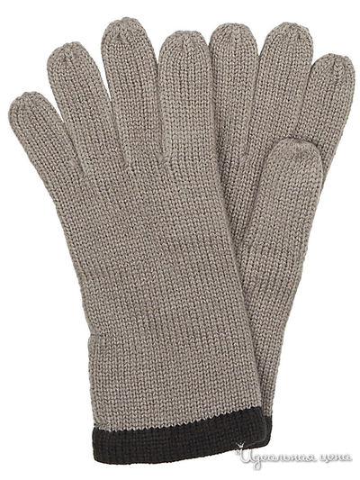 Перчатки Sisley Young, цвет серый, синий