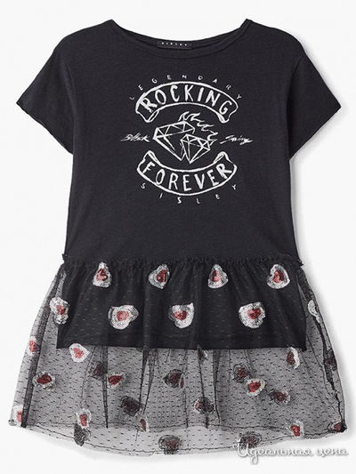 Туника Sisley Young, цвет черный