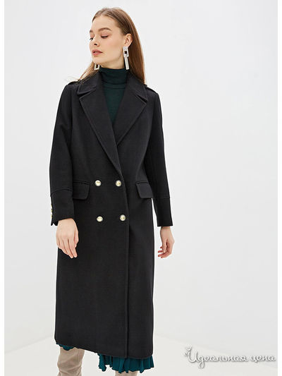 Пальто Sisley, цвет черный