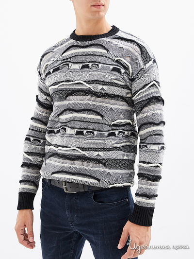 Свитер Sisley, цвет серый