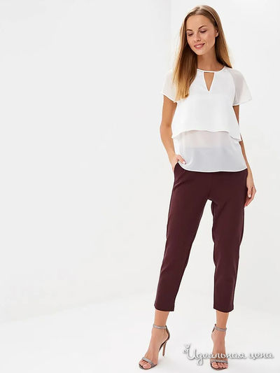 Блуза Sisley, цвет белый