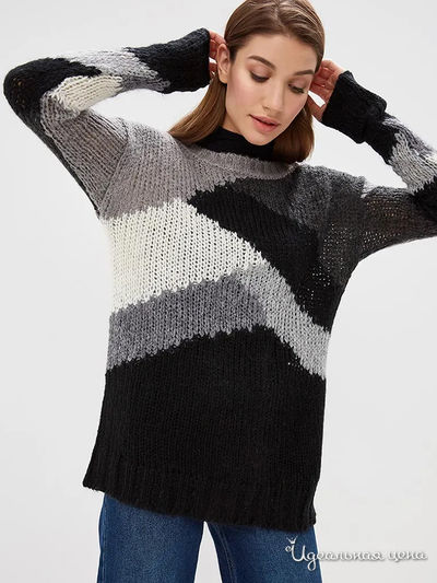 Джемпер Sisley, цвет серый