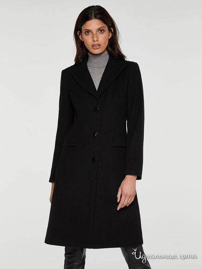 Пальто Sisley, цвет черный