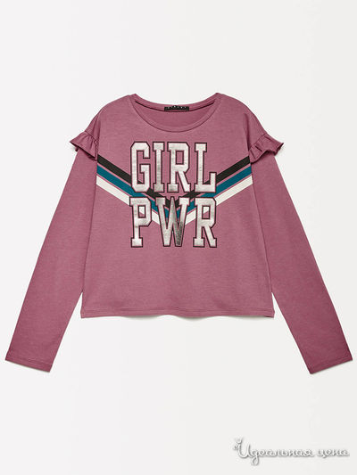 Лонгслив Sisley Young, цвет бордовый