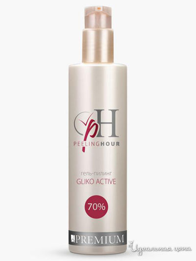 Гель-пилинг для лица Glico Active 70%, 260 мл, Premium