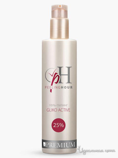 Гель-пилинг для лица Glico Active 25%, 260 мл, Premium