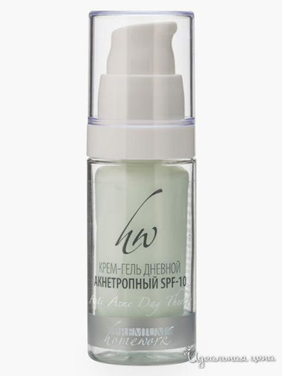 Крем-гель для лица дневной Акнетропный SPF-10, 50 мл, Premium