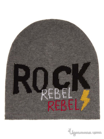 Шапка United Colors Of Benetton, цвет серый