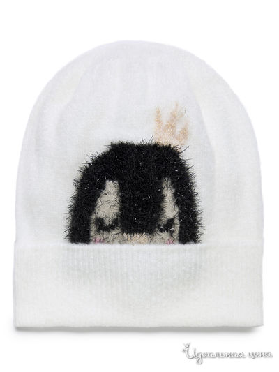 Шапка United Colors Of Benetton, цвет бледно-серый